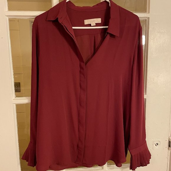 Maroon Blouse - Picture 1 of 2